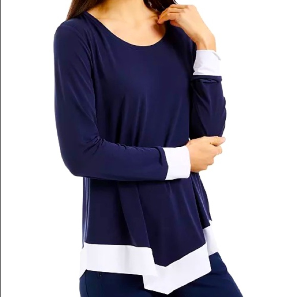 Colorblocked Swing Top
